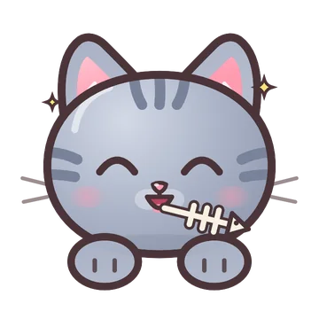 叼鱼骨流浪猫